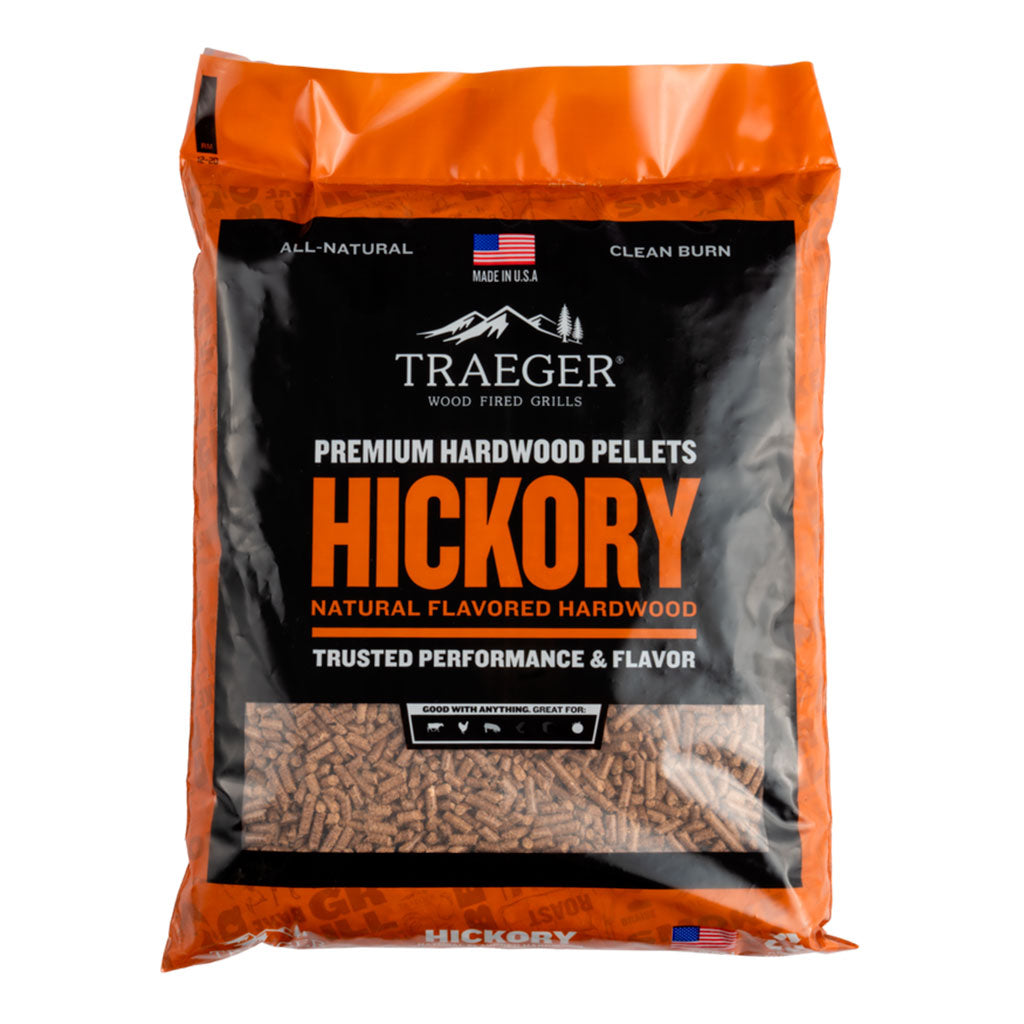 Pellet para barbacoa Traeger-Hickory-TRAPEL345