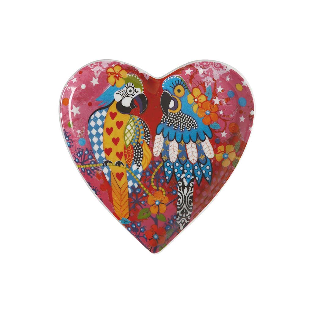 Plato de cerámica by Love Hearts Maxwell&Williams Araras - Claudia&Julia