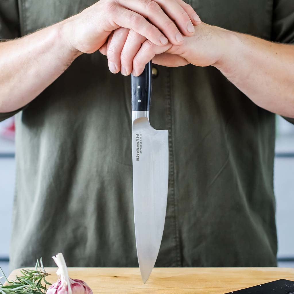 Set 5 cuchillos forjados con bloque KitchenAid - Claudia&Julia