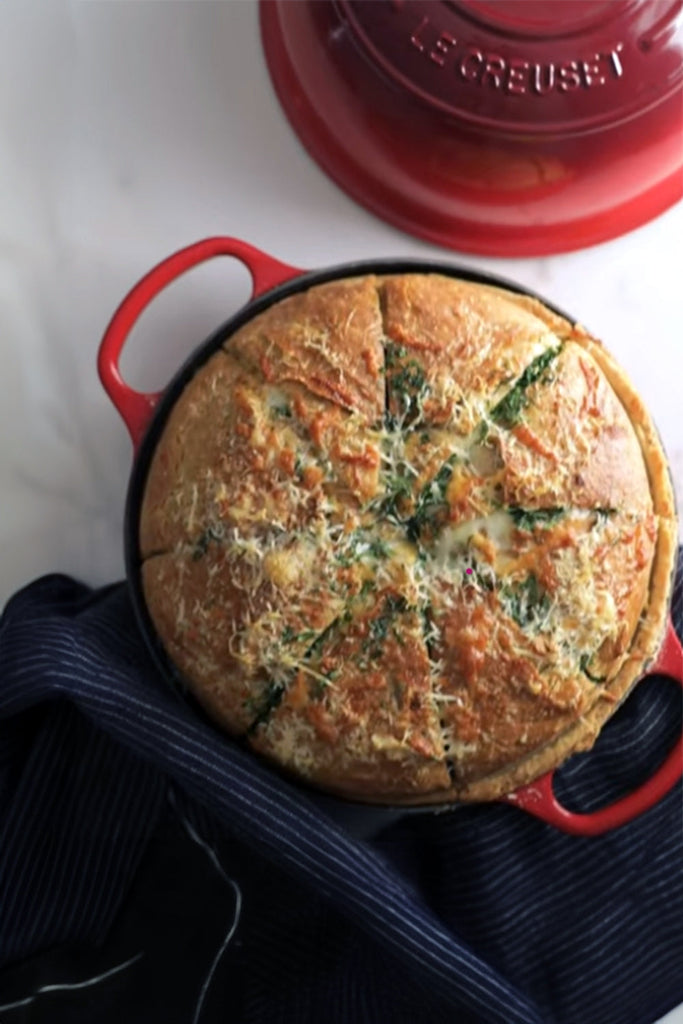 Pan de ajo con queso