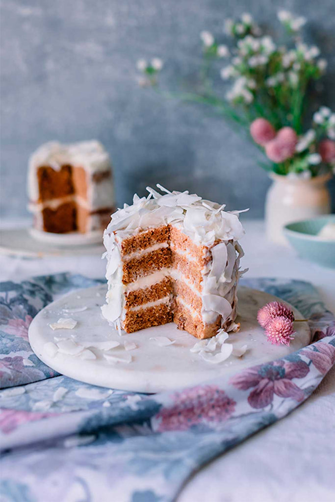 Carrot cake con crema de queso