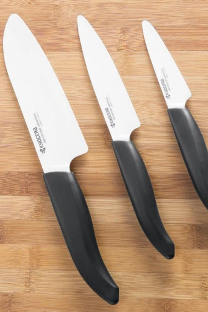 Cuchillos cerámicos Kyocera: un imprescindible en nuestra cocina