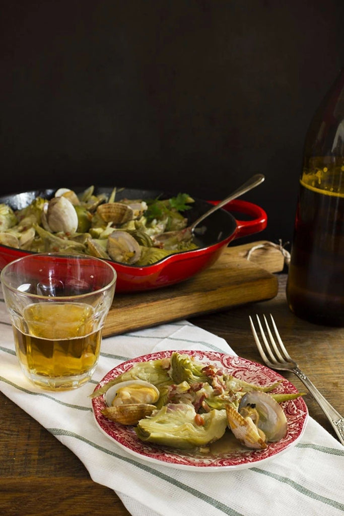 Mar y Montaña en la skillet