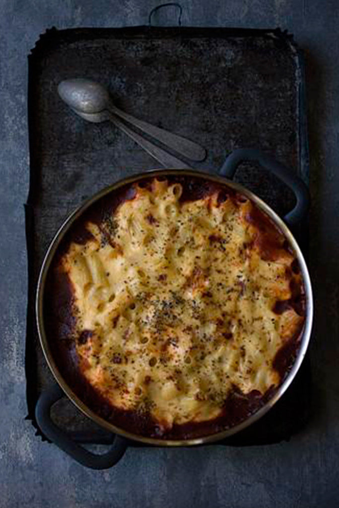 Mac&Cheese con ragú de ternera