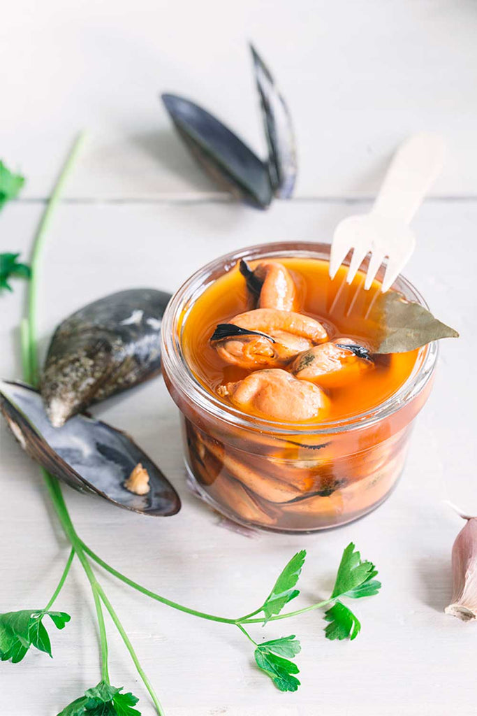 Mejillones en escabeche