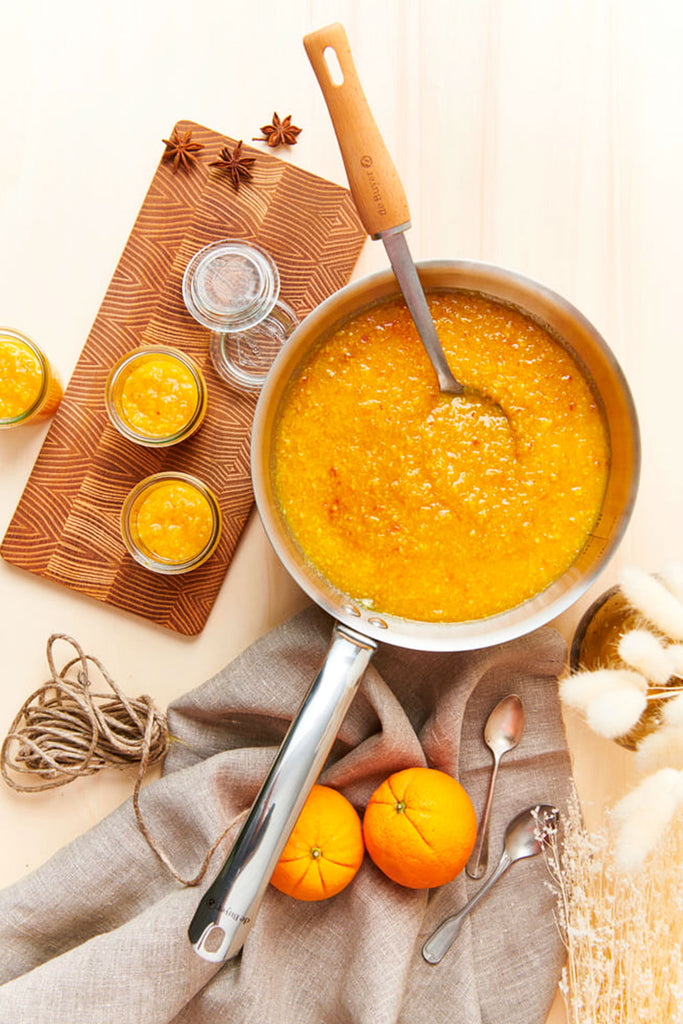Mermelada de naranja a la miel