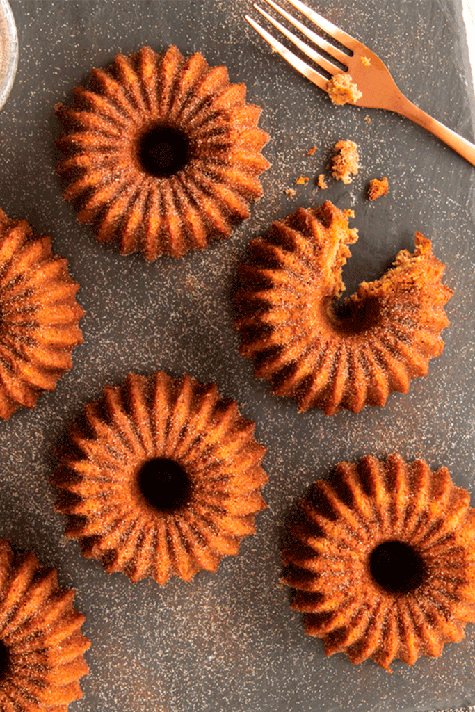 Bizcochitos de plátano y chocolate