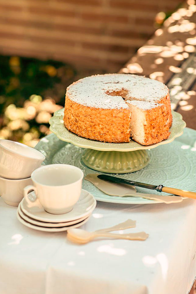 Angel food cake o bizcocho de claras
