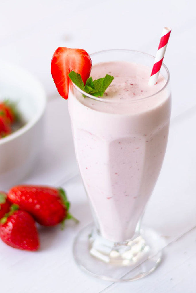Batido de fresa
