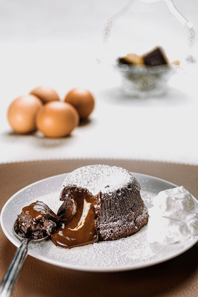 Lava cake o pastel volcán de chocolate-Claudia&amp;Julia