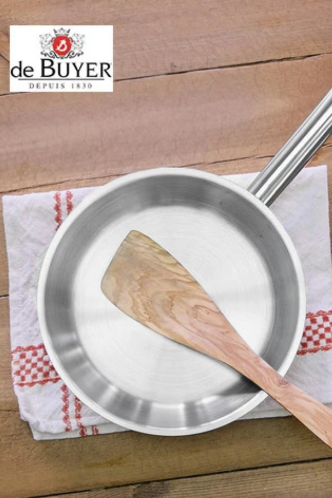 Cocinar con sartenes de acero inoxidable