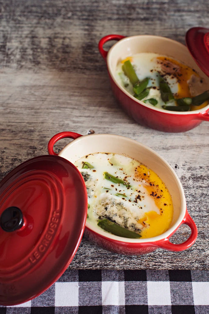 Oeufs en cocotte (Huevos en cocotte)