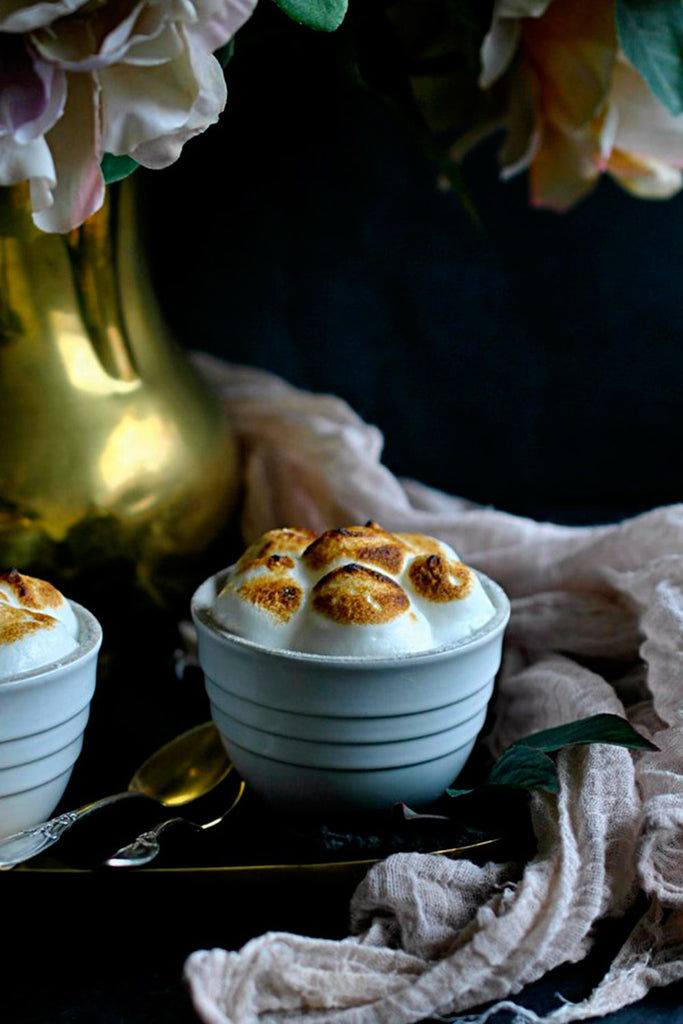 Pudding de limón y merengue