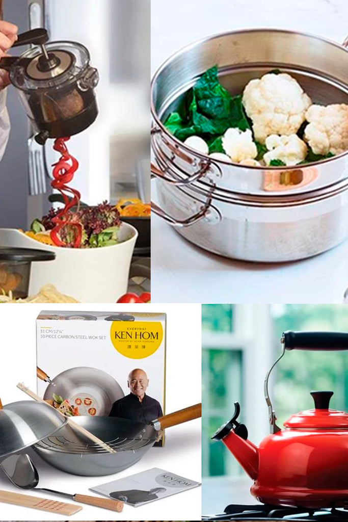 Los 6 utensilios indispensables para una cocina saludable