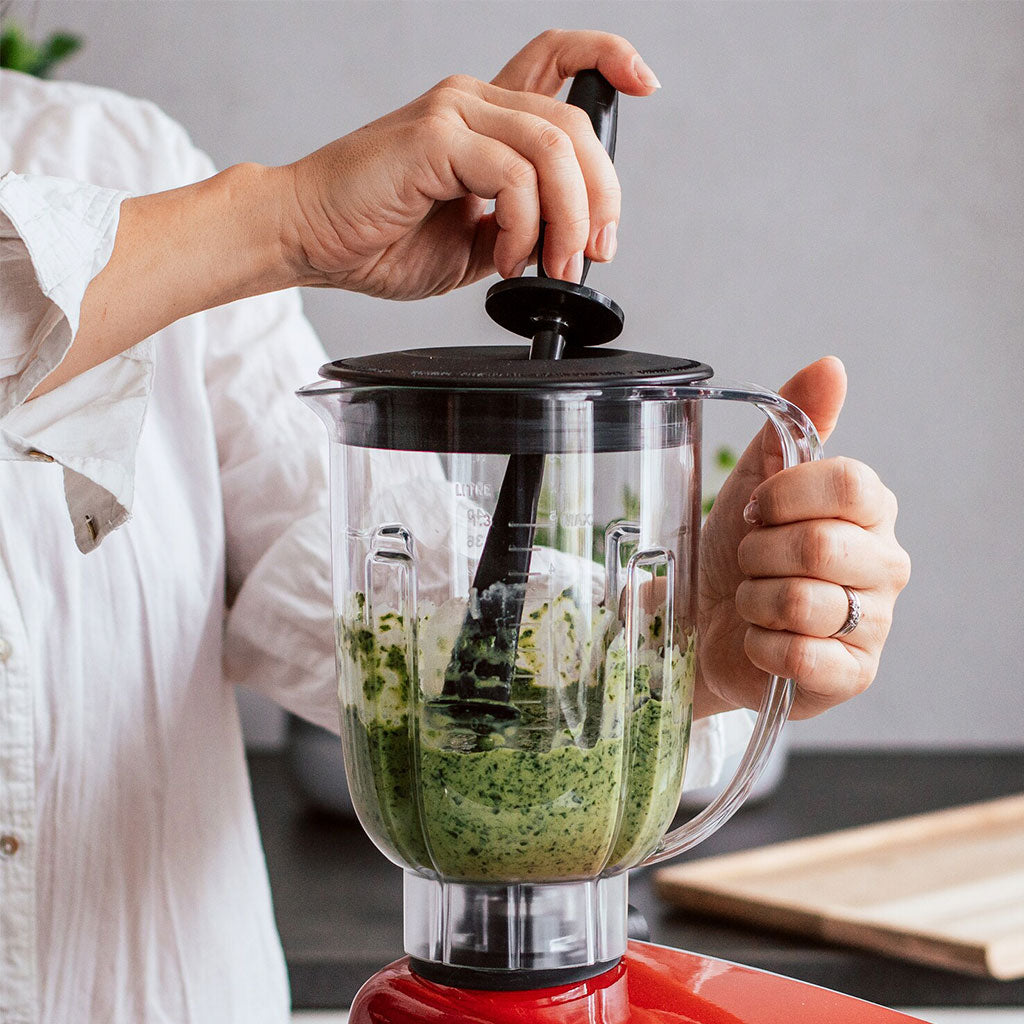 Tbest Pestello In Plastica Per Frullatore | Pressino Universale Per Contenitori Da 32-64 Oz, Adatto Per Miscelatori E Frullatori
