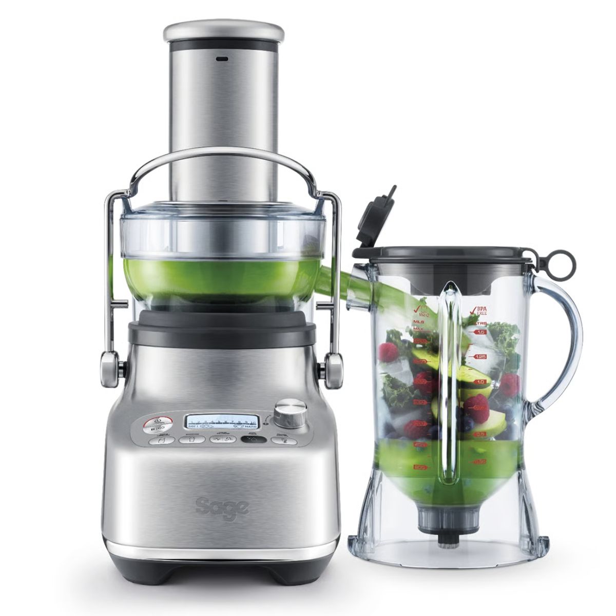 Batidora und Entsafter 3X Bluicer Pro Sage
