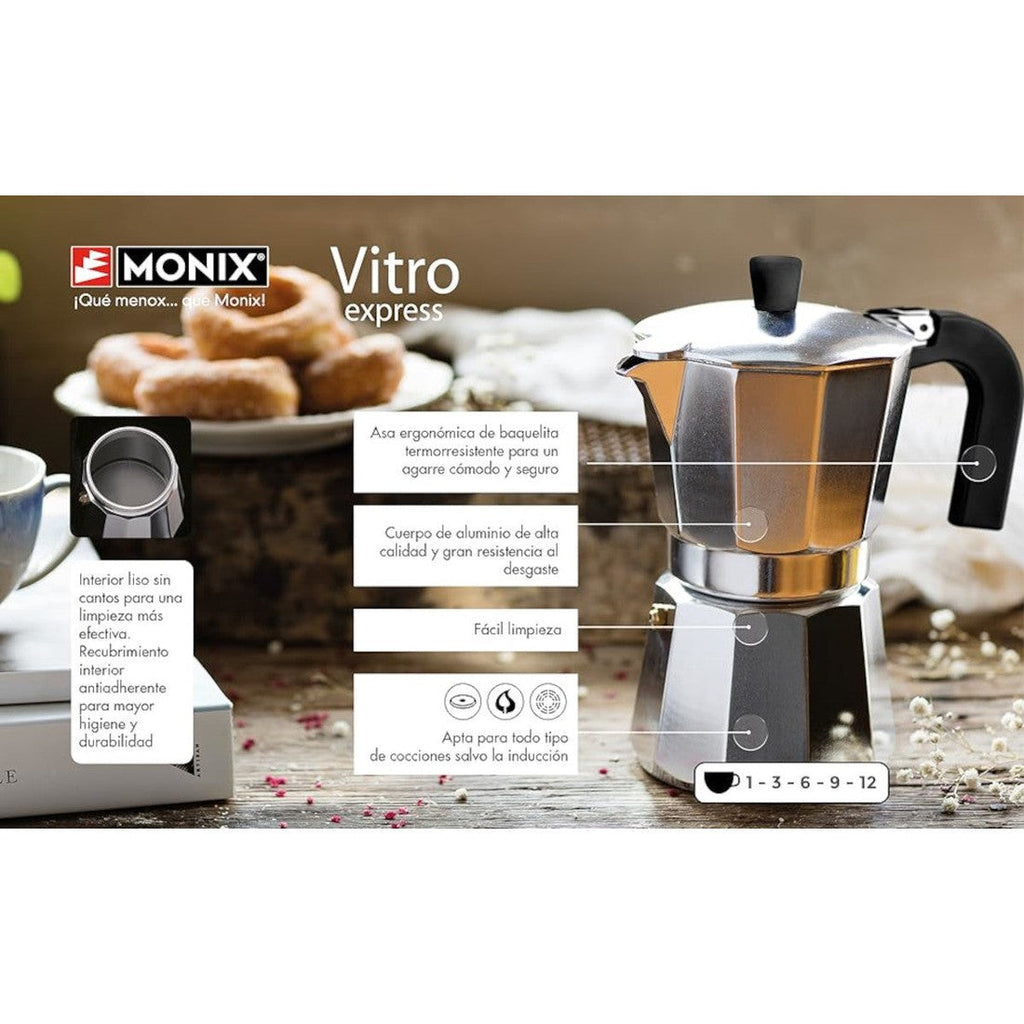 Cafetera Vitro-Expres Monix- -4