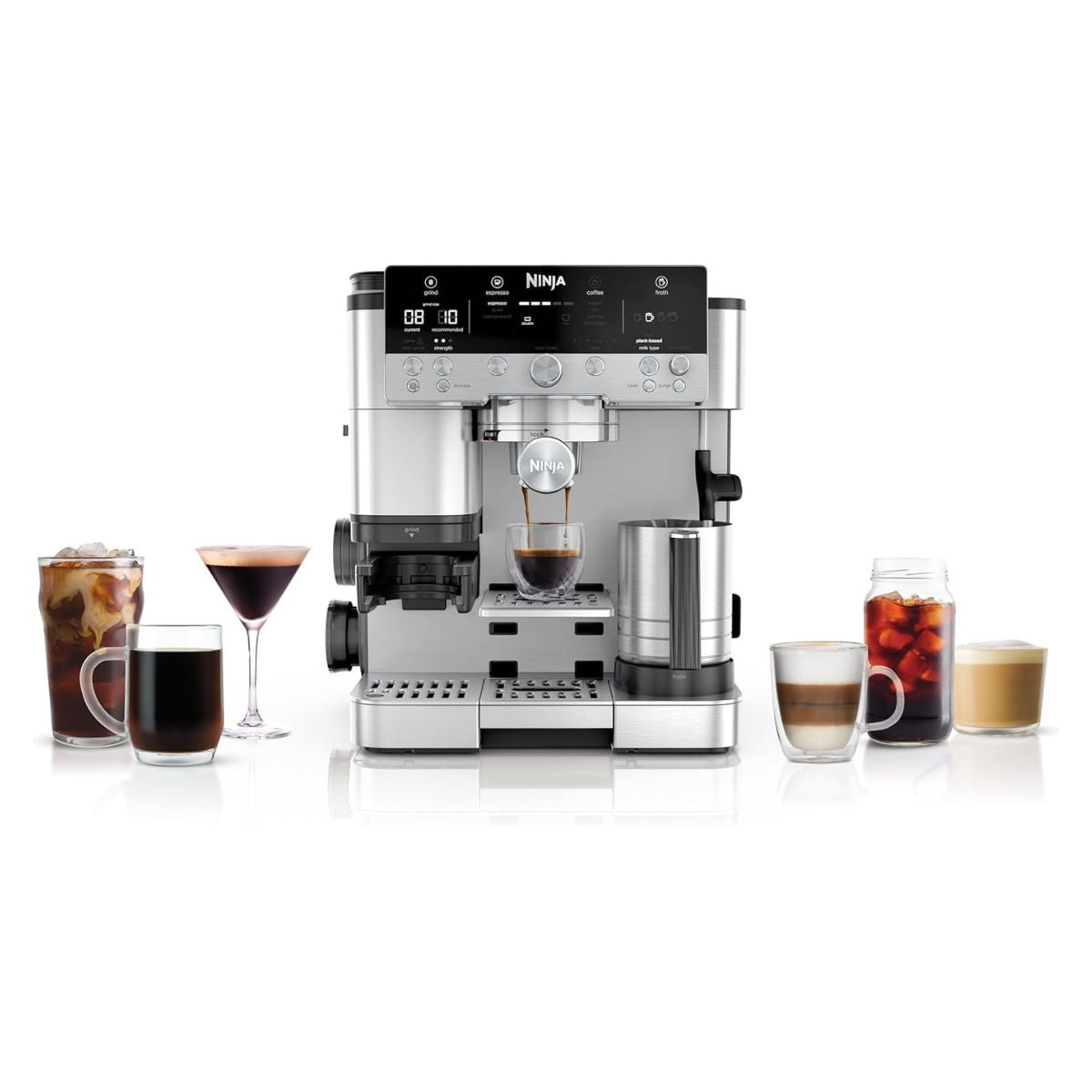 Ninja Luxe Café Premier ES601 Ninja® 3‑in‑1 Espresso Machine