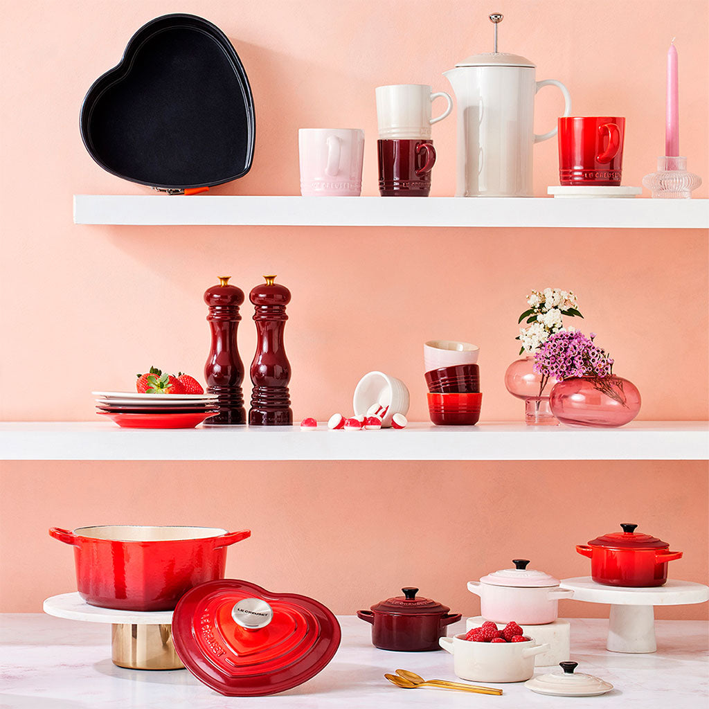 Le Creuset Set of 4 Petit Fours Ceramic Plates - Claudia&Julia