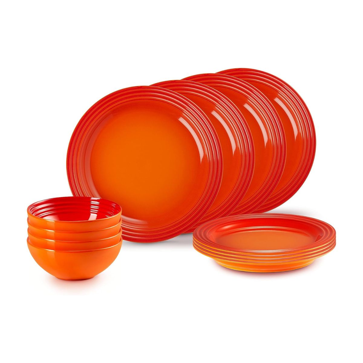 Le Creuset Stoneware Dinnerware Set, 12-piece - Claudia&Julia