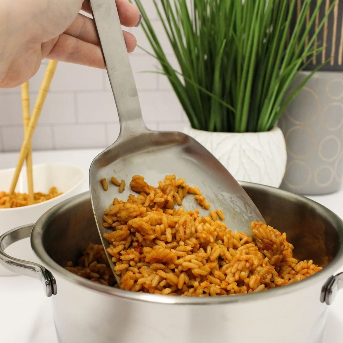 Espátula Para Wok Fissler - Acero Inoxidable De Calidad, Redondeada Para Mejor Manejo