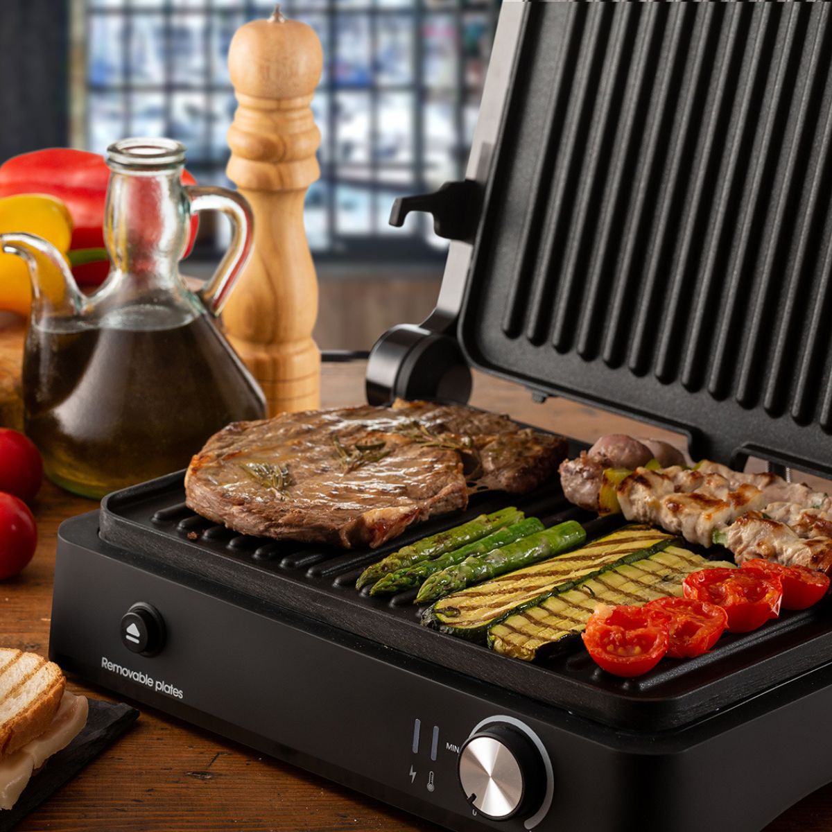 Grill eléctrico Metalgrill en Ariete Claudia&Julia