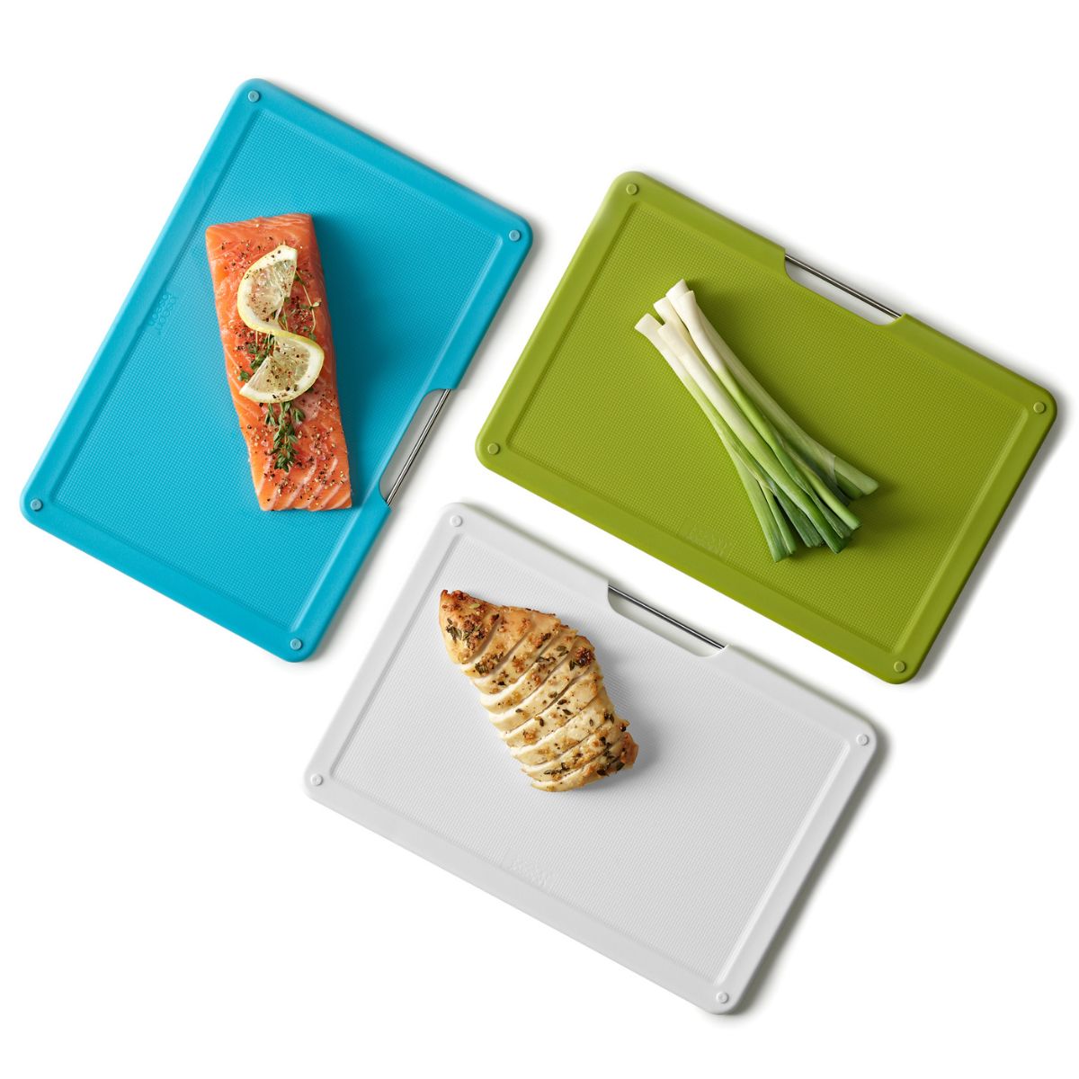 Luoqun88 - Set di 3 taglieri da cucina, in plastica, multicolore, senza Luoqun88 - Set di 3 taglieri da cucina, in plastica, multicolore, senza