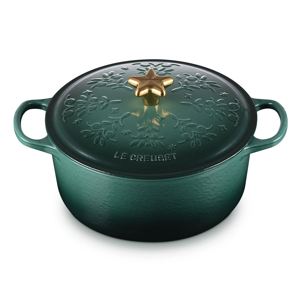 Cocotte redonda de hierro Noel Le Creuset ¡Edición Navidad!-LEC21886247954469