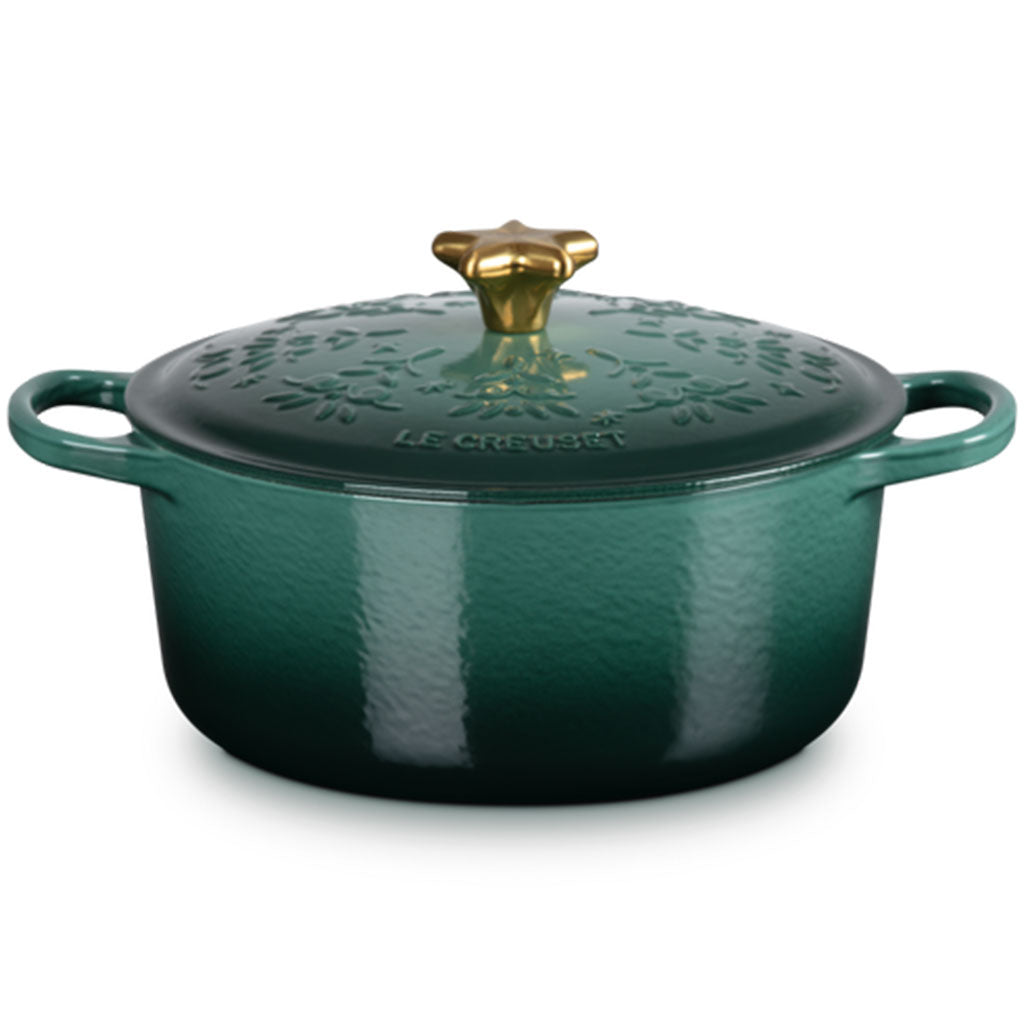 Cocotte redonda de hierro Noel Le Creuset ¡Edición Navidad!-LEC21886247954469