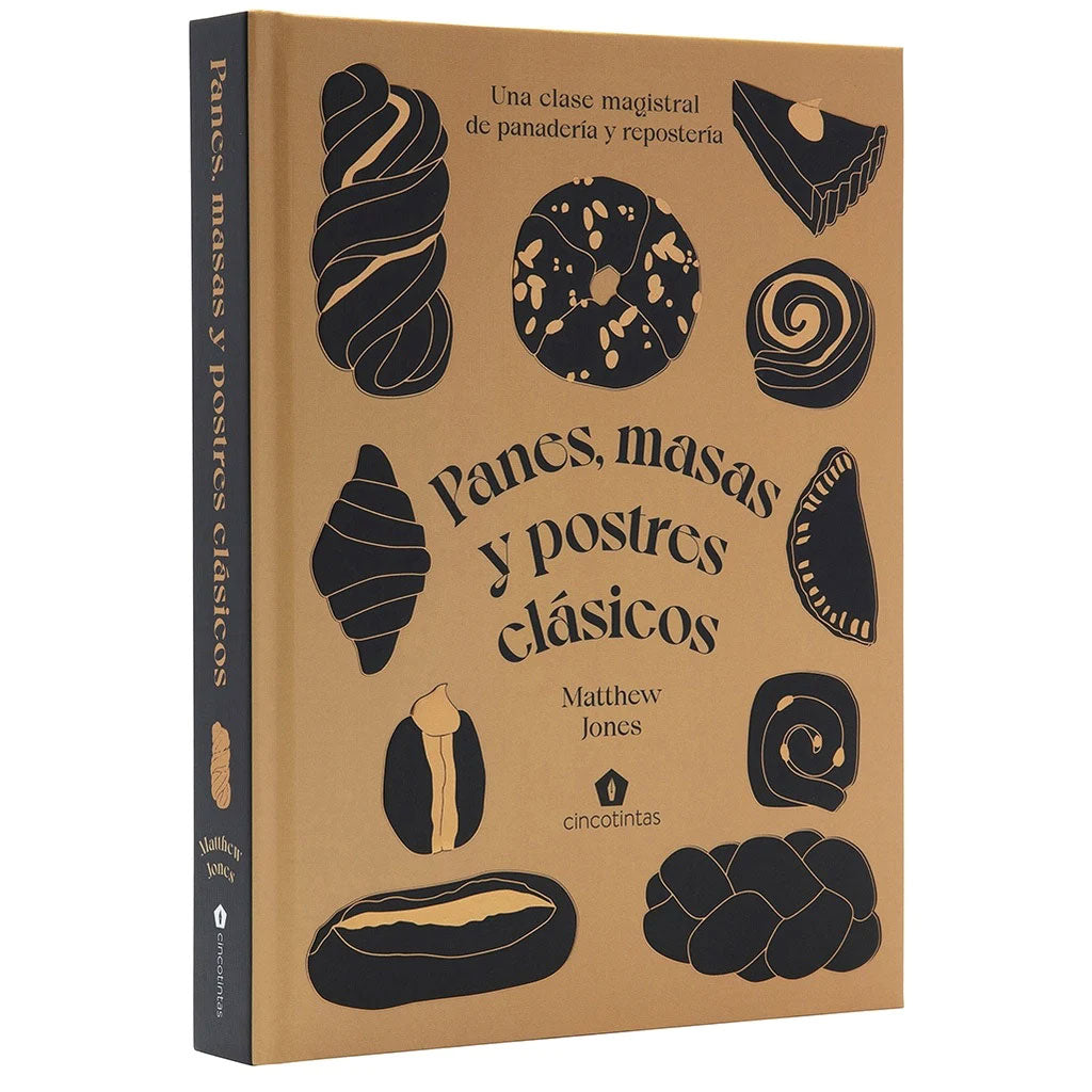 Libro "Panes, masas y postres clásicos" de Matthew Jones-LIB9788419043047