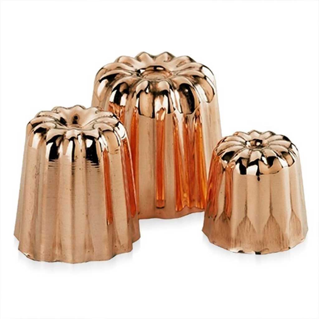 Molde de cobre para Canelés De Buyer-