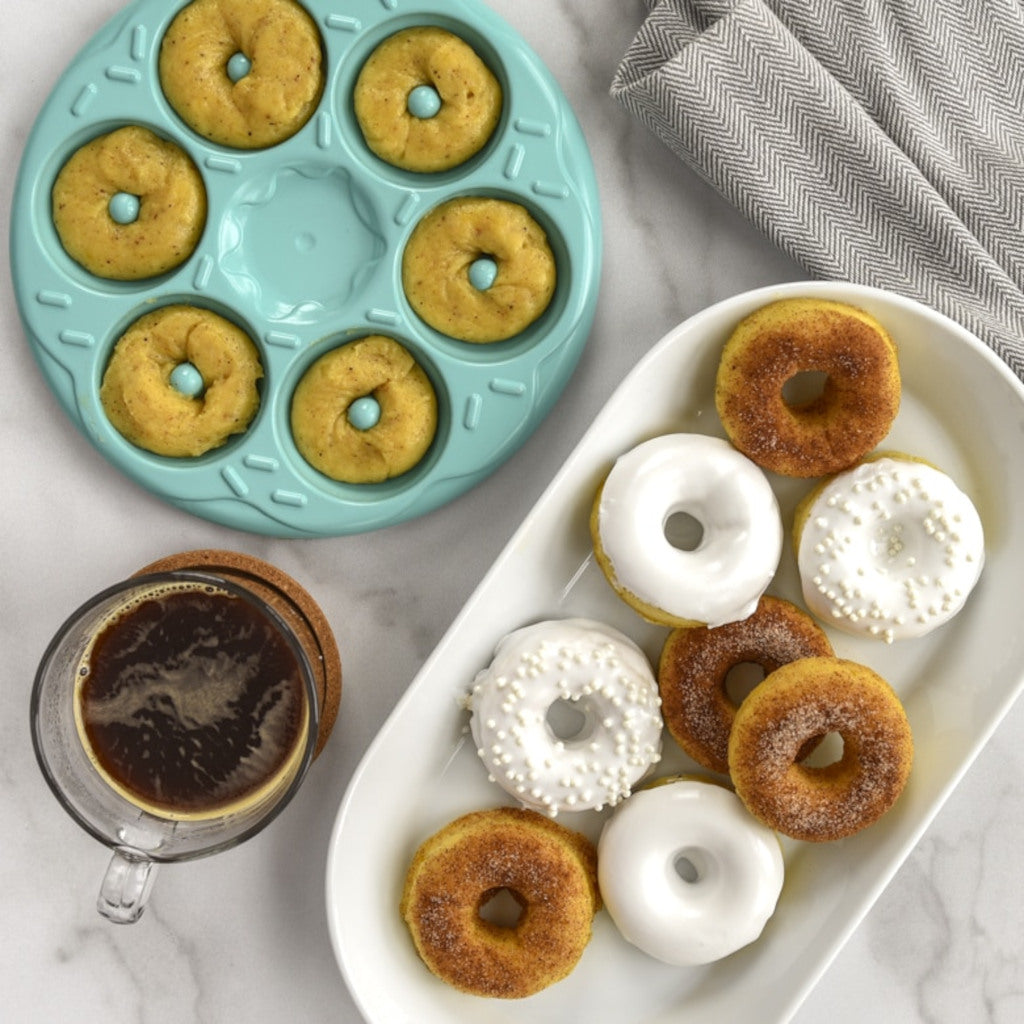 Molde de 6 donuts para microondas Nordic Ware-NOR68200