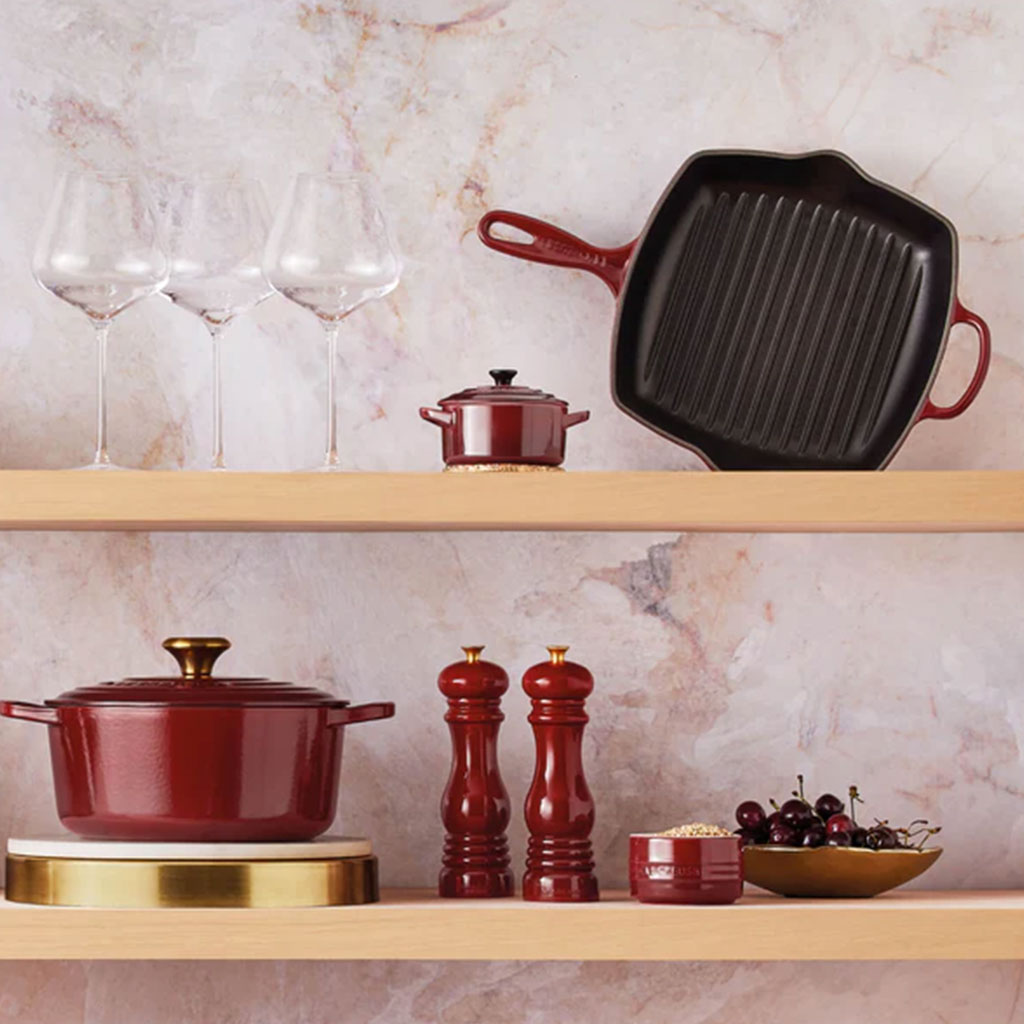 Le Creuset 96001900140000 Moulin à poivre et à sel (céramique, acrylonitrile butadiène styrène (ABS), noir