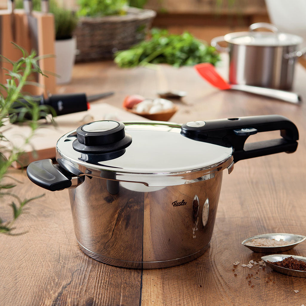 Olla a presión con cestillo (de 2,5 a 8 L) Vitavit Premium Fissler-