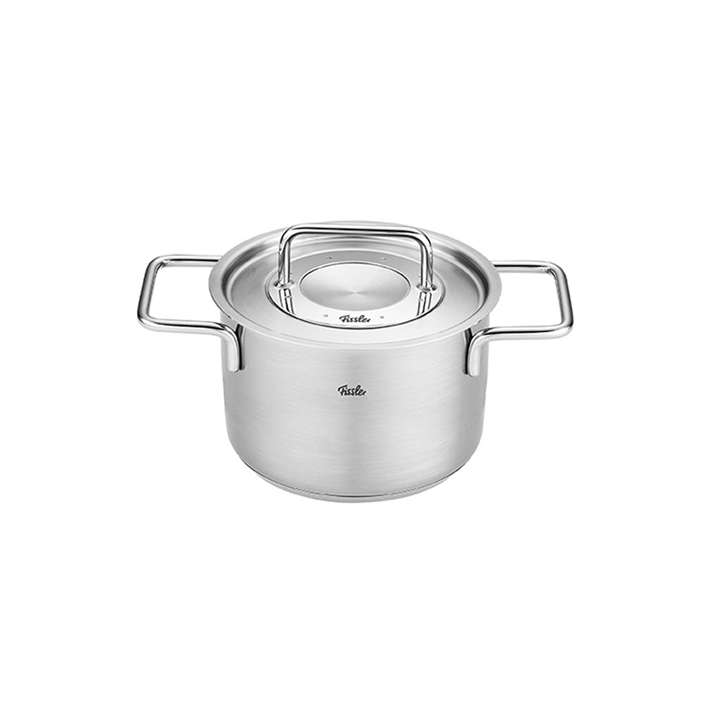 Olla con tapa de acero inoxidable Pure Fissler-