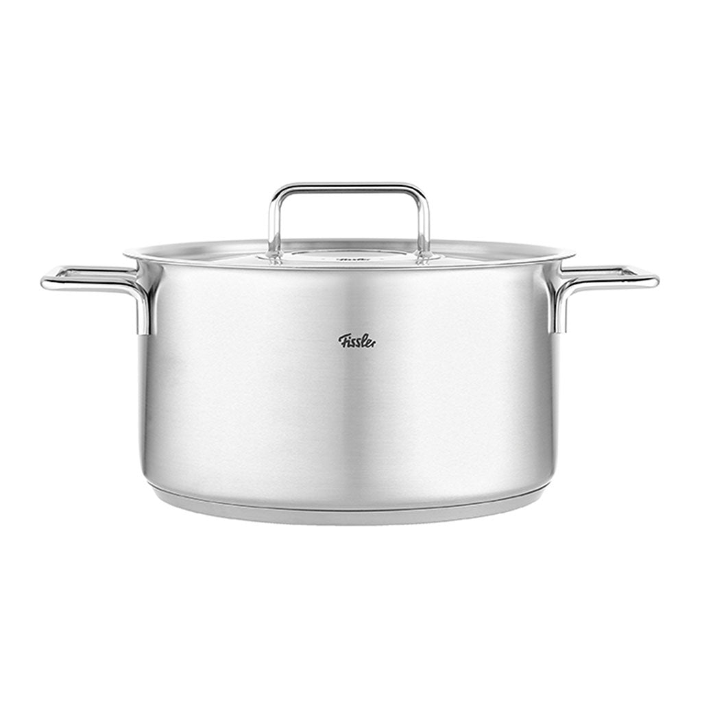 Olla con tapa de acero inoxidable Pure Fissler-24 cm - 5,7 L-