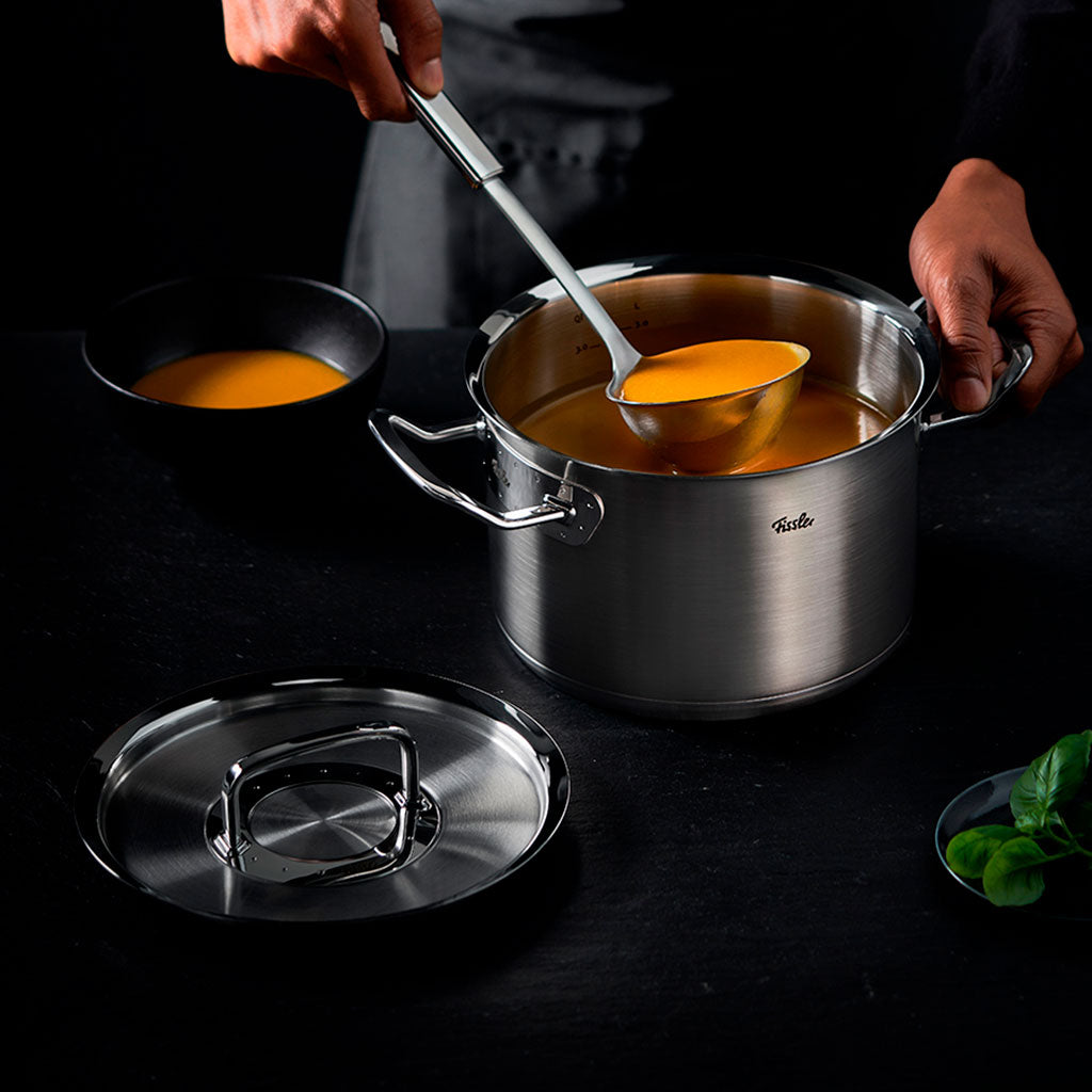 Fissler Profi Collection Stainless Steel High-Capacity Lid – 28 Cm Diameter For Roasters & Pots