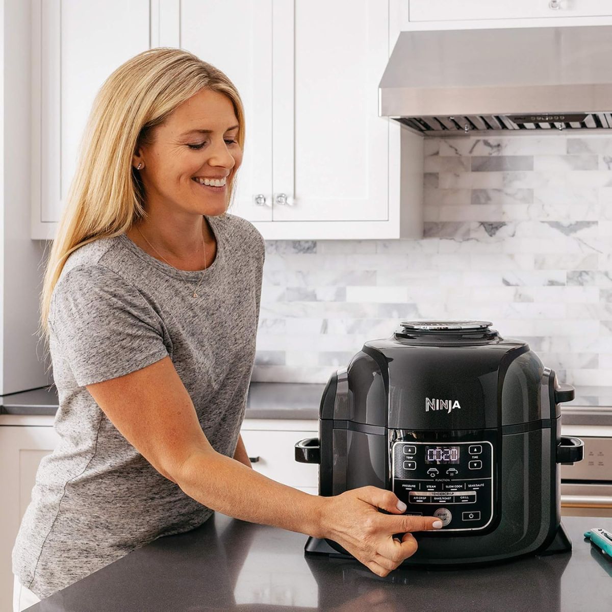Ninja® 7-in-1 Multi-Function Pressure Cooker and Air Fryer OP300