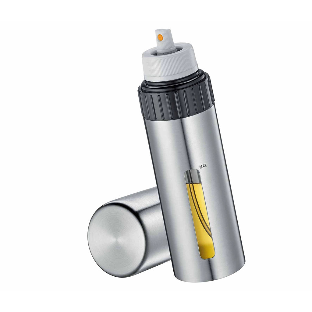 Pulverizador aceite spray y brocha de silicona - Botella difusor aceite  cocina 300ml para freidora de aire airfryer con brocha de silicona color