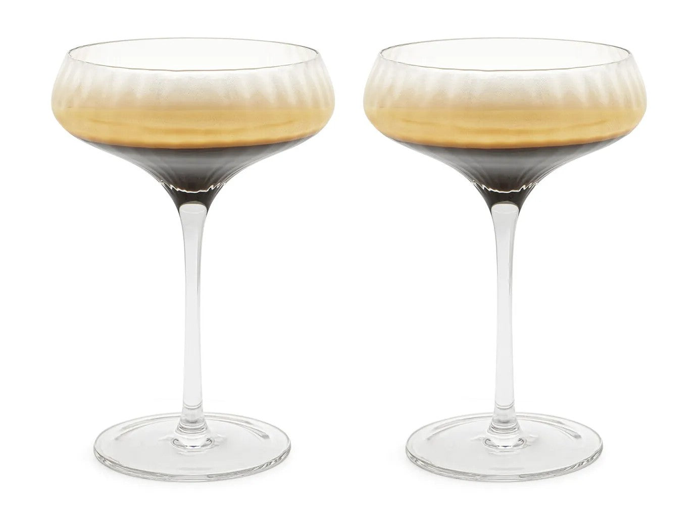 Lot De 2 Verres à Cocktail 400 Ml – Incassables Polycarbonate Transparent Brunner