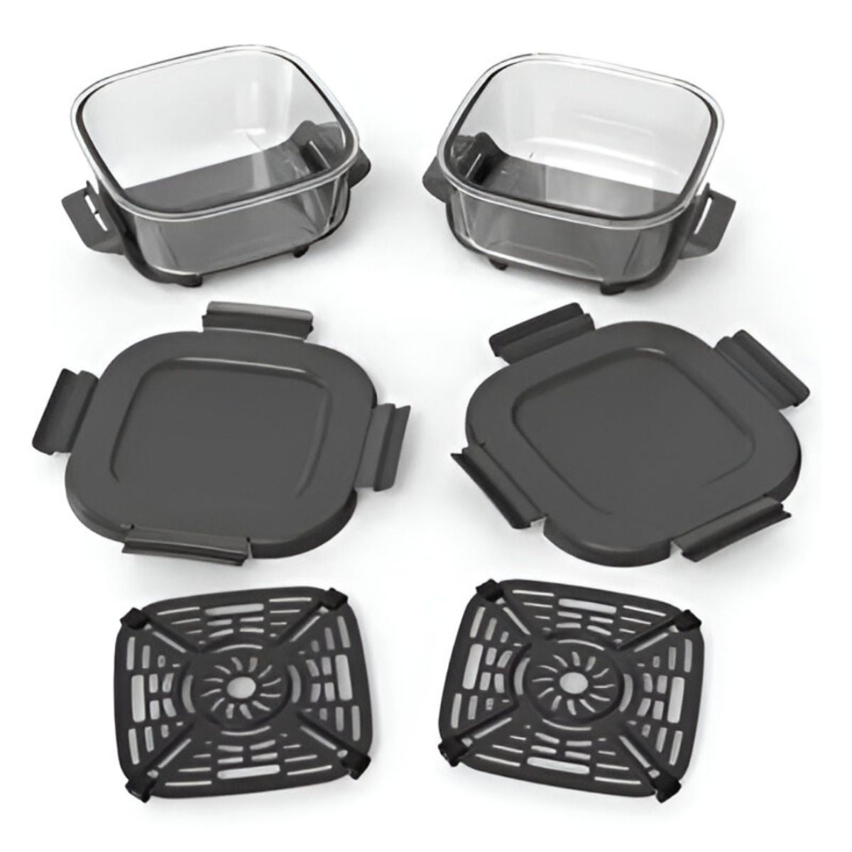 Sottopentola In Silicone Per Ninja Crispi – Resistente Al Calore 230°C – Per FN101GY – 26,7x26,7 Cm – Uso Alimentare - 5