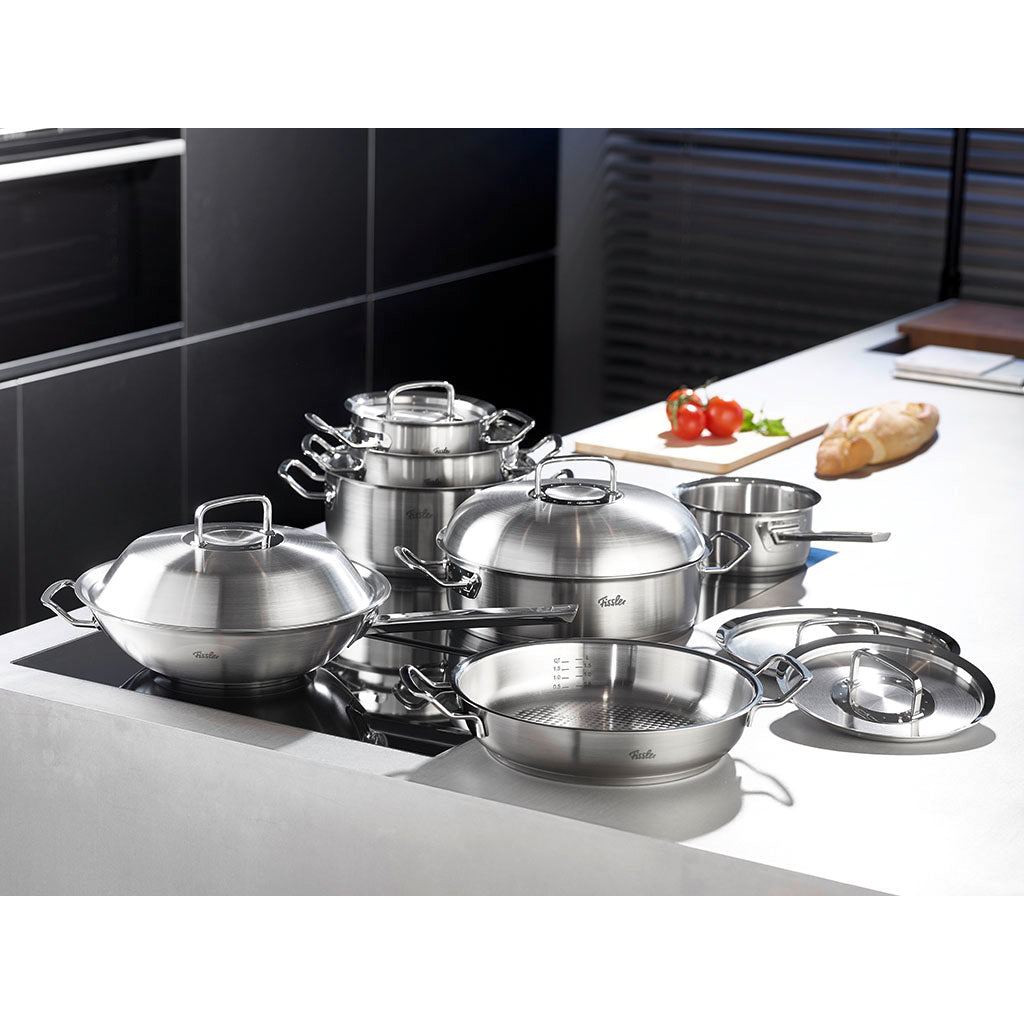 Coperchio A Cupola Alto Per Padelle E Tegami Original Profi Collection Di Fissler Coperchio A Cupola Alto Per Padelle E Tegami Original Profi Collection Di Fissler