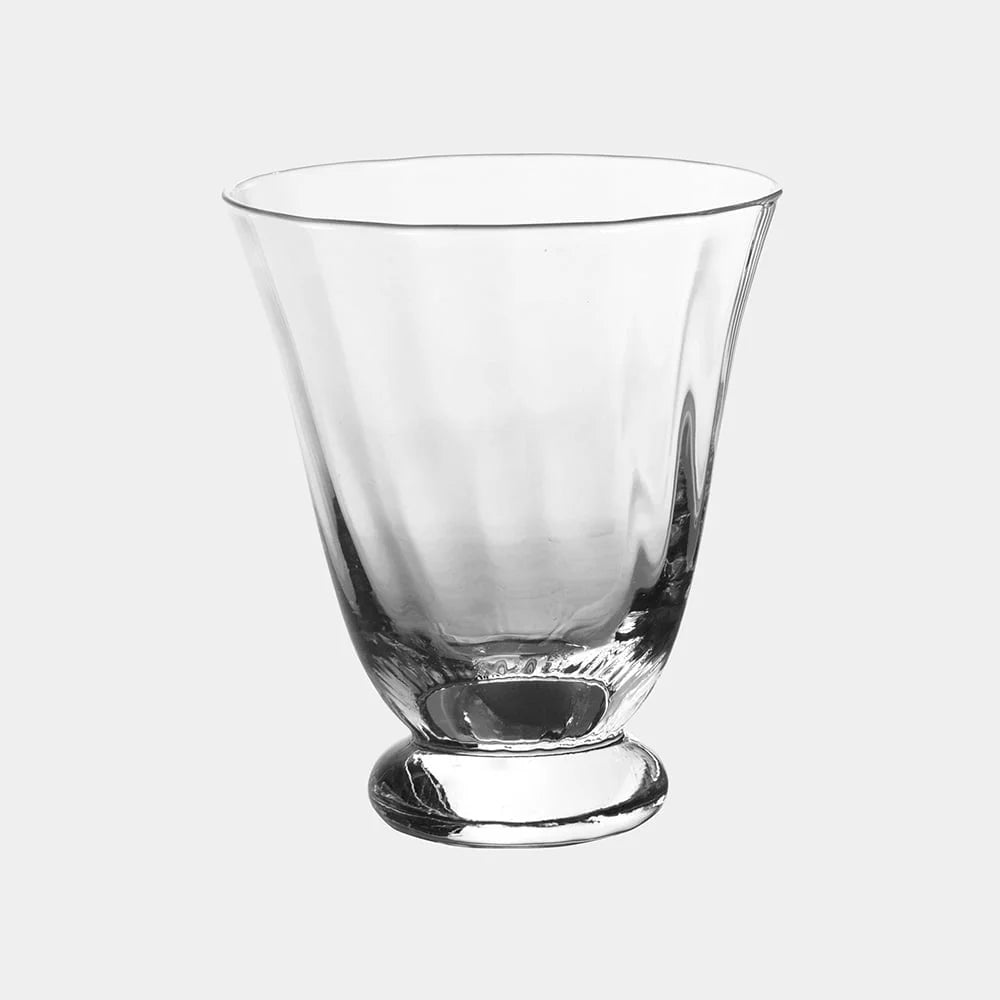 Glas mit Fuß für Getränke und Eiscreme Olsson & Jensen