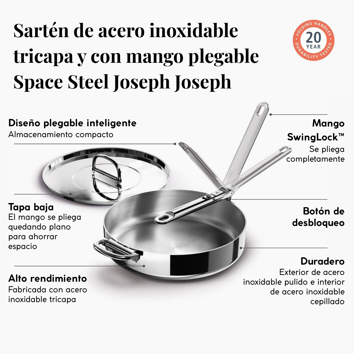 Creole Pieghevoli In Acciaio Inox Con Madreperla SoulCats® – Colore Argento, Diametro 14 O 17 Mm, Eleganti E Leggere, Gioiello Donna - 5