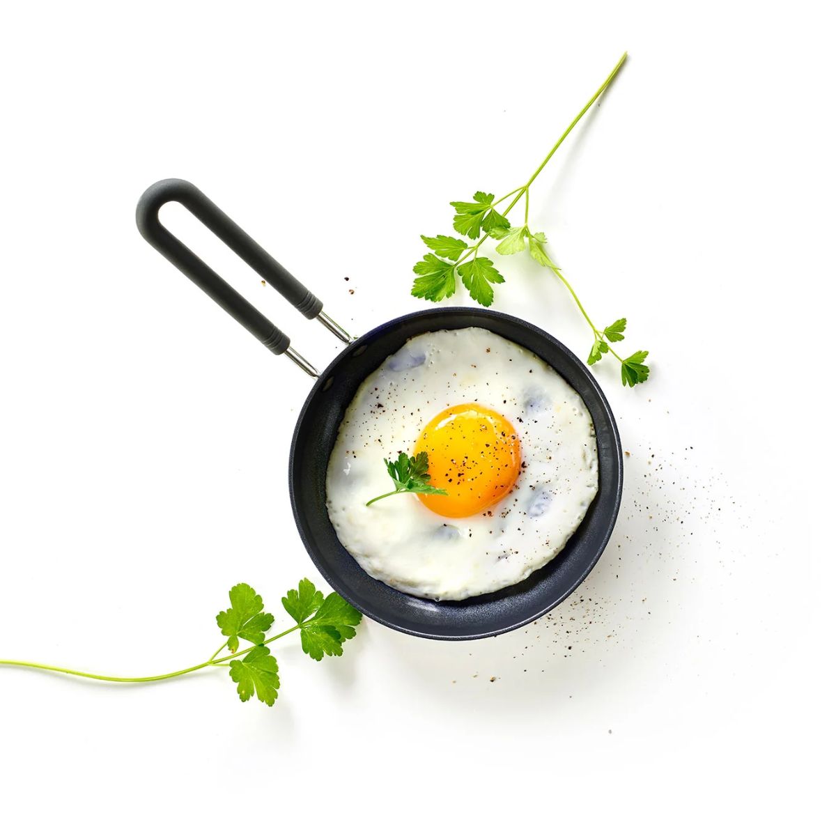 Masterclass GreenPan mini ceramic frying pan with stainless steel exte ...