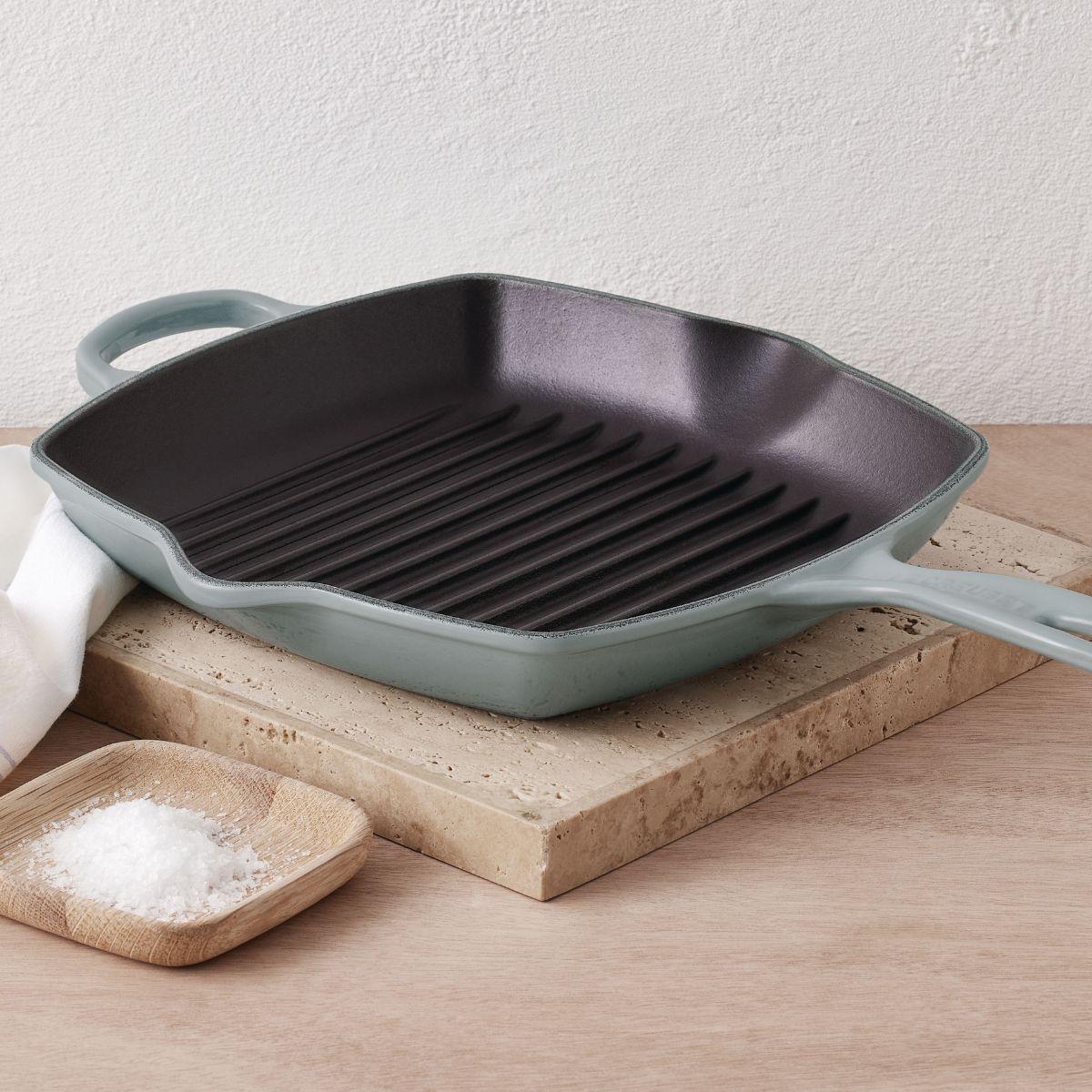 Iron Grill Pan Cleaning Le Creuset Skillet Frying Pan How To Clean