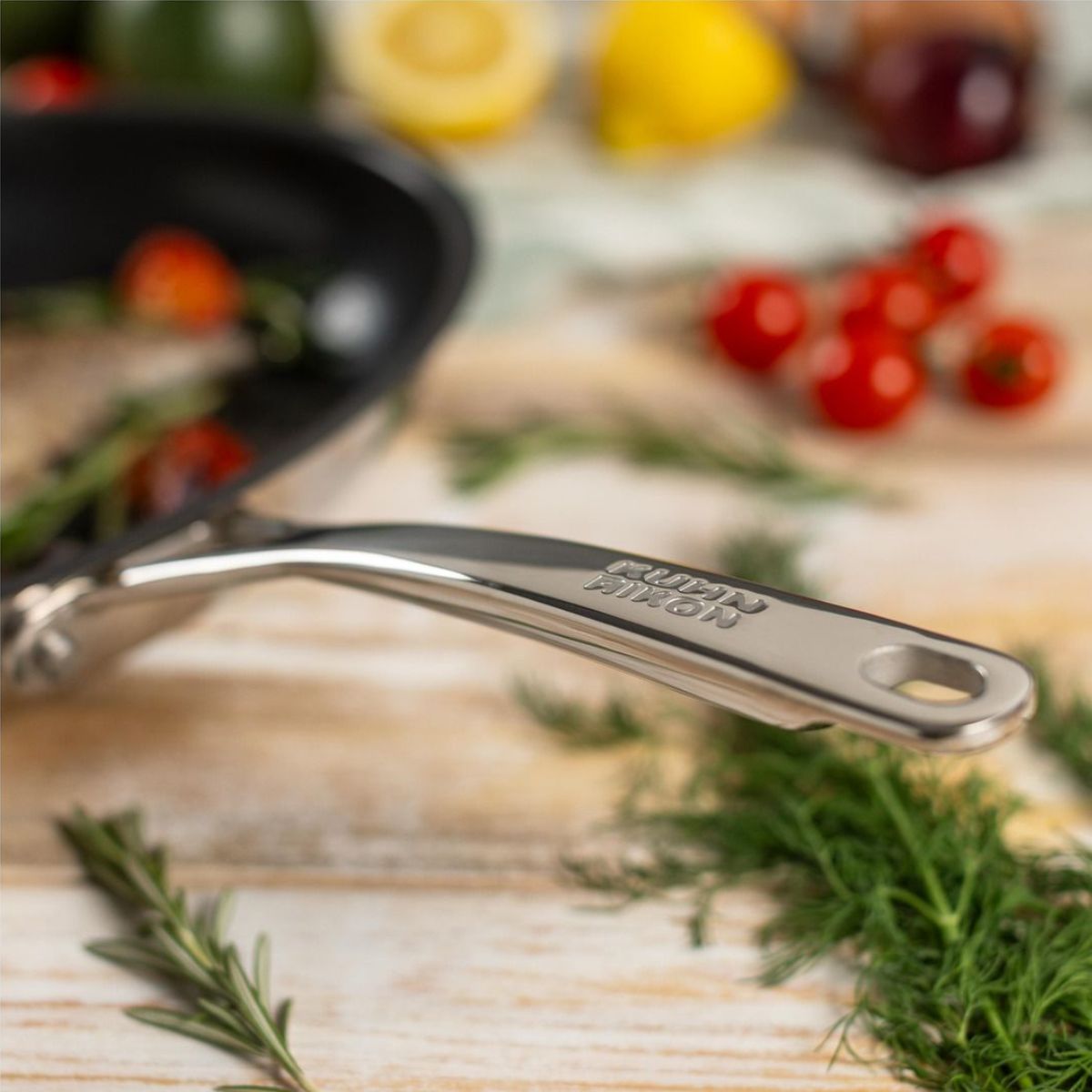 Kuhn Rikon Allround Oval Non Stick Frying Pan With Stainless Steel Ext kuhn-rikon-allround-oval-non-stick-frying-pan-with-stainless-steel-ext