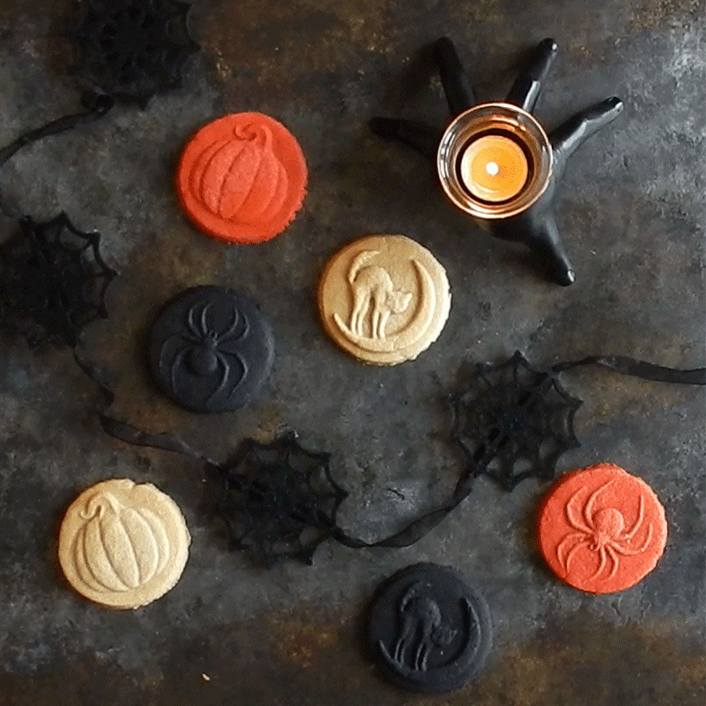 Set de 3 sellos para galletas Halloween de Nordic Ware-NOR01260