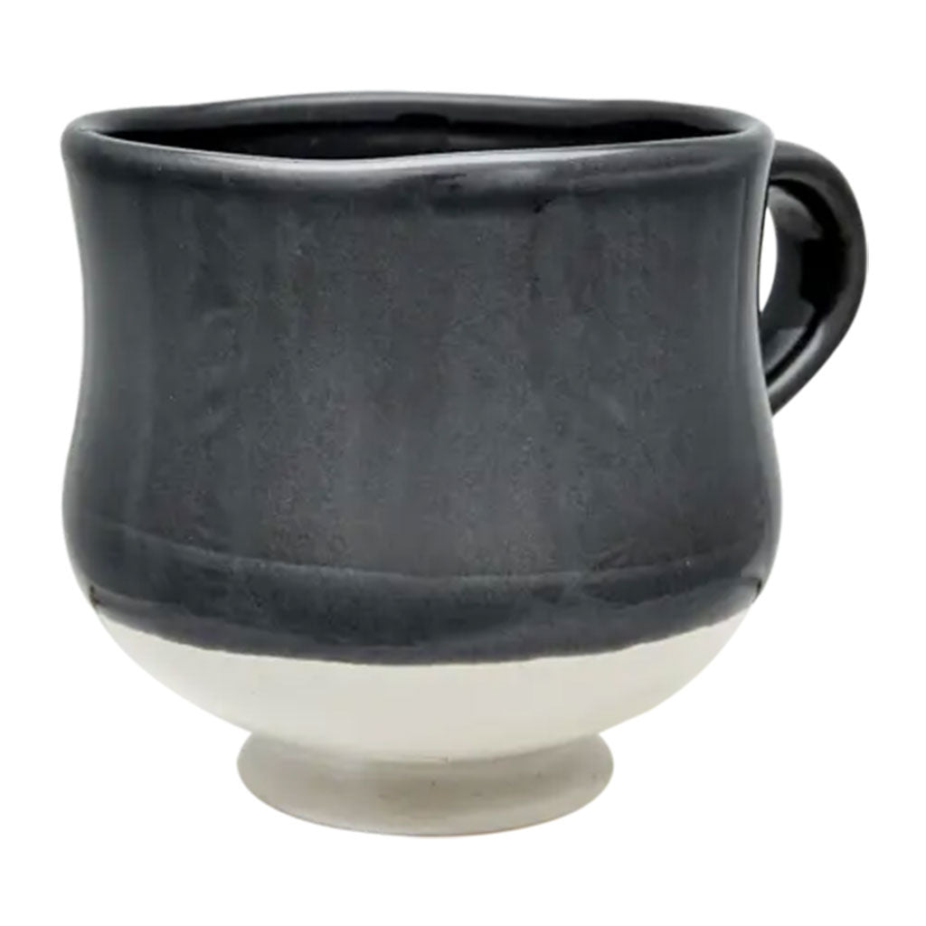 Taza cerámica tipo capuccino Leo de Affari of Sweden-Gris-AFF08135508