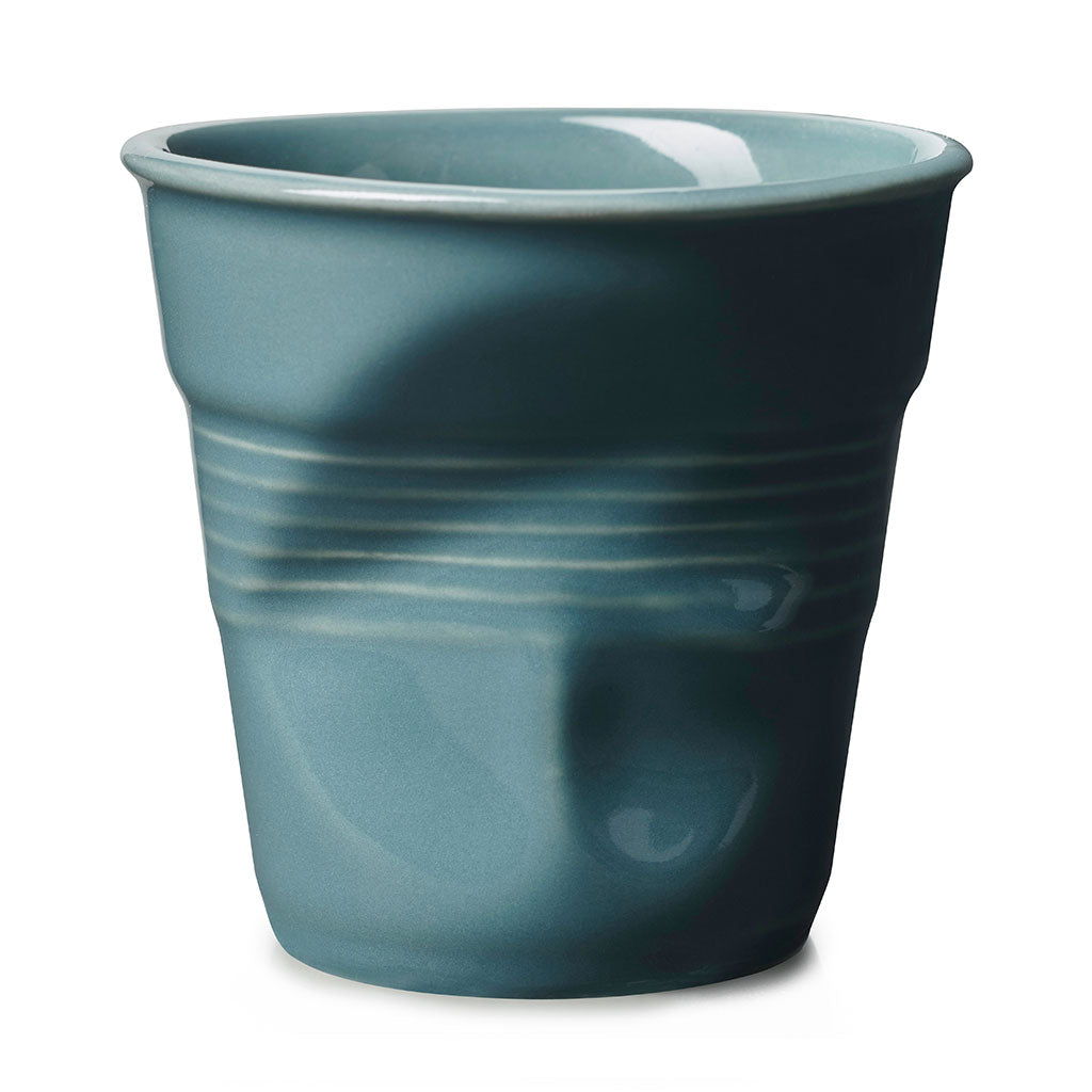 Tazas arrugadas de porcelana 180 ml Revol-Azul Abismo (Nuevo Color)-REV659583